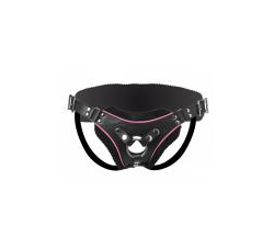  Flamingo Low Rise Strap On Harness Black O/S   